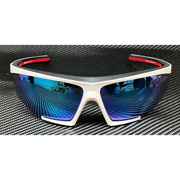 Prada White Rubber Men's Sunglasses - Picture 4 of 4